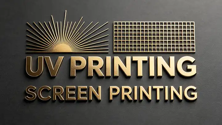 APET sheet UV printing effect for advertising graphic