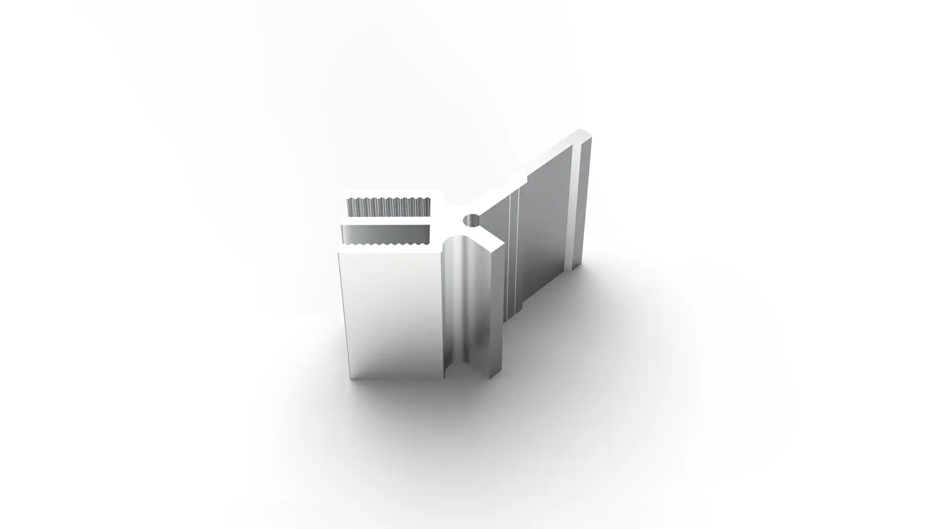 Corner, exhibition, support frame, support aluminum profile